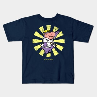 Peter Potamus Retro Japanese Kids T-Shirt